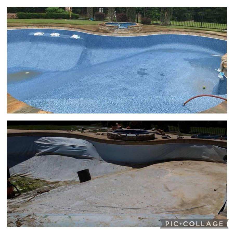 Image showcasing Decking, Liner Installations, Pool Repairs | M & M Pools