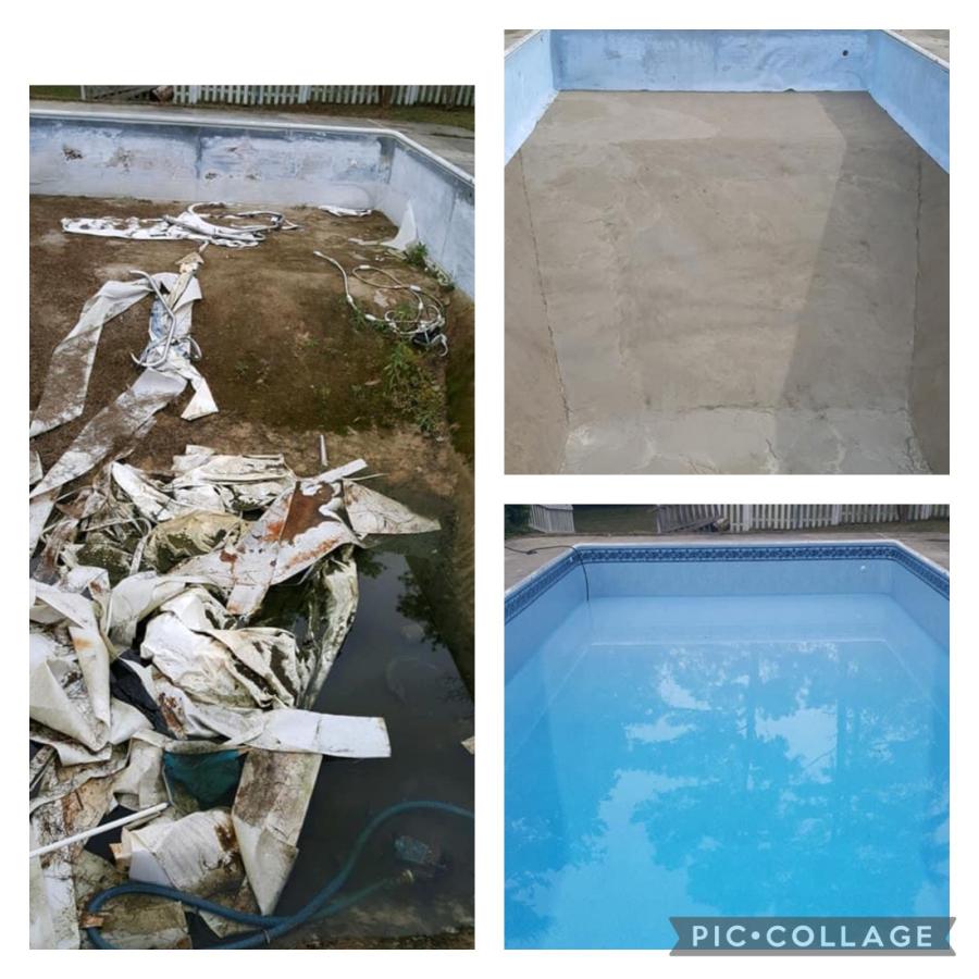 Image showcasing Decking, Liner Installations, Pool Repairs | M & M Pools